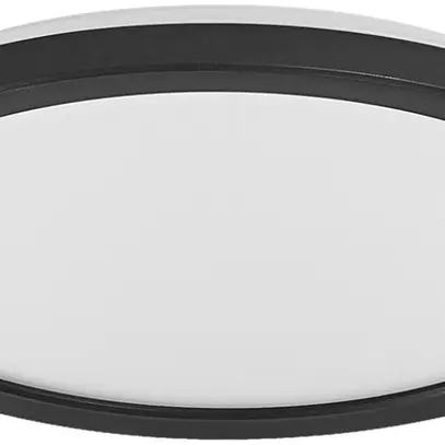 Plafonnier/applique LED LEDVANCE ORBIS 15W 1020lm 3000K IP20 Ø235mm noir 
