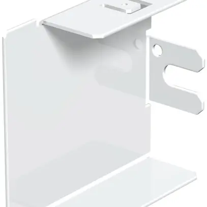 Placca terminale Bettermann LKM 40×60mm zincato bianco puro 