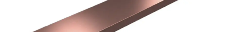 Conduttore piatto Rittal SV 9686.544 rame E-Cu 300×40×10mm 2pz 