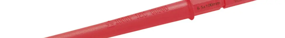Lame interchangeable CIMCO VDE 1000V fente 1.5×6.5×100mm pour dynamométrique 