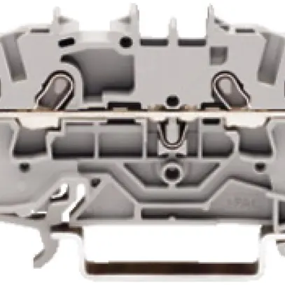 Morsetto di passaggio WAGO Top Job-S 1.5mm² 4L grigio serie 2001 