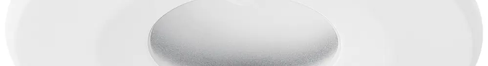 Anello decorativo Sylvania START alluminio Ø86×11mm bianco 