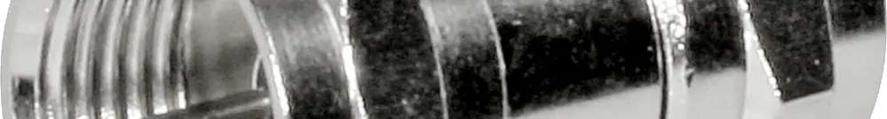 Connetore di passaggio S R/TV m-m DIN a vite 