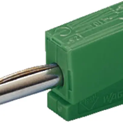 Spina a banana WAGO verde 