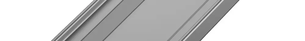 Barra di raccordo Sylvania Lytespan H 100×27×9mm alluminio argento 