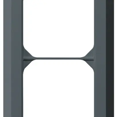 Telaio di copertura INC kallysto.line 4×1 antracite 92×272mm 