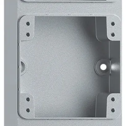 Boîtier AP Hager robusto 3×1 276×86mm aluminium 