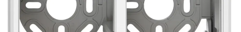 En-tête AP EDIZIO.liv SNAPFIX® 1×2 pour combinaisons au choix blanc 
