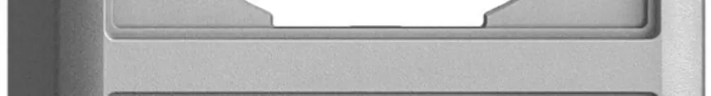 Capot EDIZIOdue 39mm I-I silver pour combinaison vertical/horizontal 