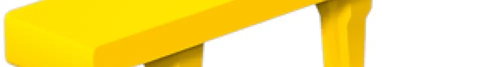 Marcatore di morsetto Weidmüller WAD 12 MC B GE/SW 36.2×11.9mm PA66 giallo 