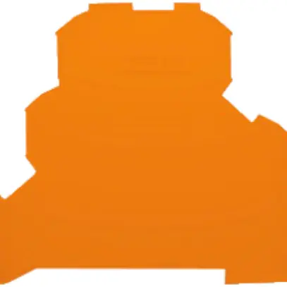 Paroi de fermeture WAGO TopJob-S gris 3P pour série 2002 