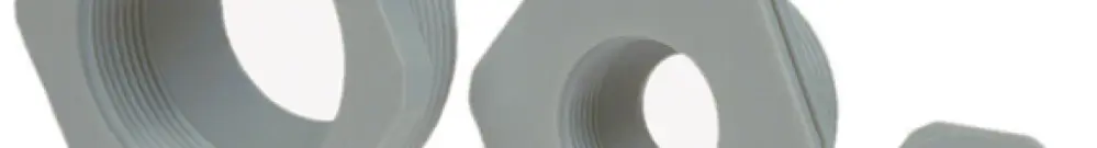 Riduzione PA esterno M32, interno M20 grigio, senza alogeno 