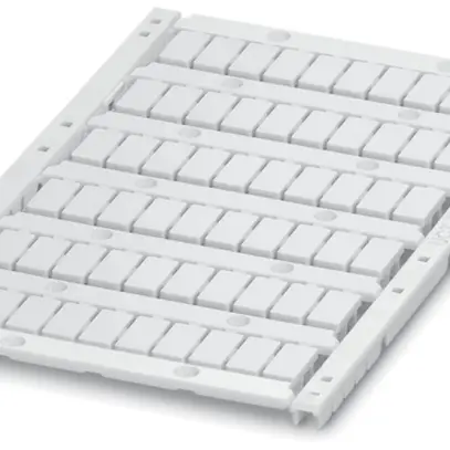 Carta di marcaggio UCT-TM 6 bianco per morsetti 5.6×10.5mm 