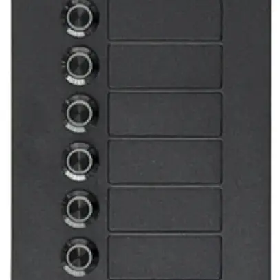Poste vidéo externe ENC Legrand SFERA LUNA 9 poussoirs 475×150mm 2 fils no 