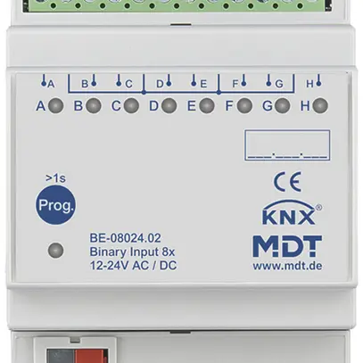 Entrée binaire KNX AMD MDT BE-08024.02 8-can 12…24VUC 4UM 