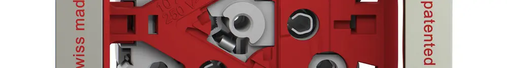 UP-Steckdose Feller SNAPFIX® 3×T13 