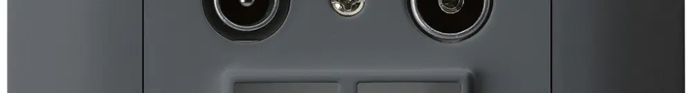 Prise d'antenne INC TV-R-données HMS kallysto 19dB anthracite 