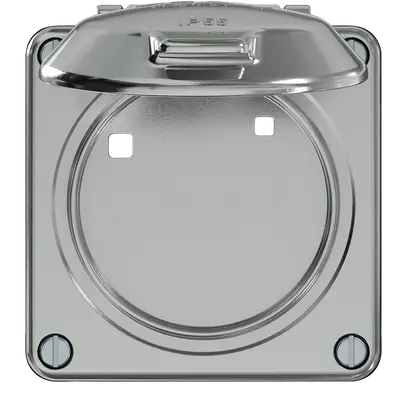 Coperchio Feller ELEMENT 1×1 alluminio 