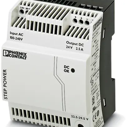 Alimentation à découpage Phoenix Contact 24VDC 2.5A, 1 phase 
