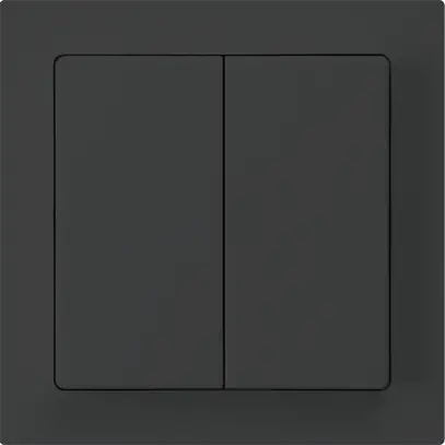 Poussoir ENC kallysto 2×A-R/1P noir 
