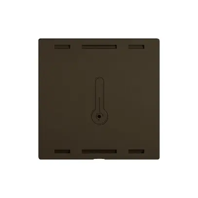 Comando per sensore temperatura ambiente EDIZIO.liv Wiser SNAPFIX® 60×60mm um 