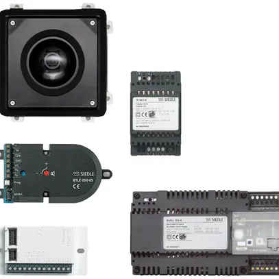 Kit INC vidéo Siedle 12 système bus 