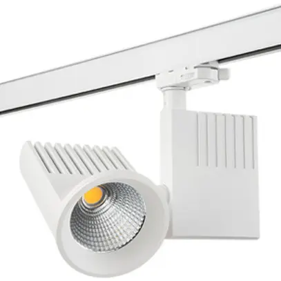 Spot LED SG Zip Pro 40W 3710lm 4000K MB DALI AD3PH Ø100×218×100×146mm blanc 