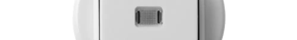Kit frontal basico blanc lentille Ø43mm 