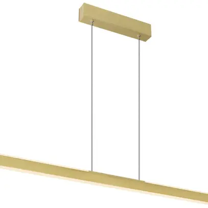 Lampada sospesa LED SLV ONE LINEAR 100 PD PHASE 24W 1250lm 2700/3000K ottone 