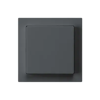 Kit frontale kallysto 60×60 antracite per interruttore/tasto 