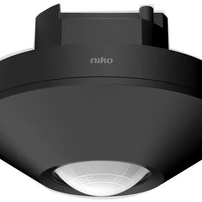 Rilevatore di movimento INC M34HC, KNX, soffitto alto, 15…29m, 360°, nero 
