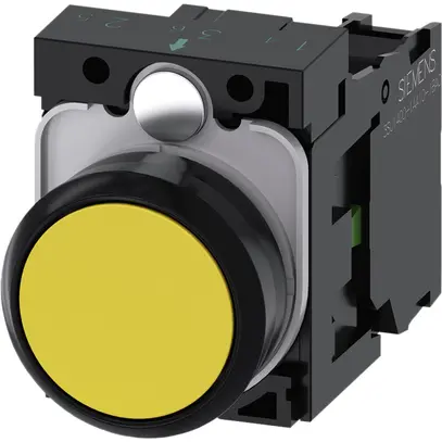 Contatto pulsante Siemens SIRIUS ACT supporto 1Ch giallo plastica 