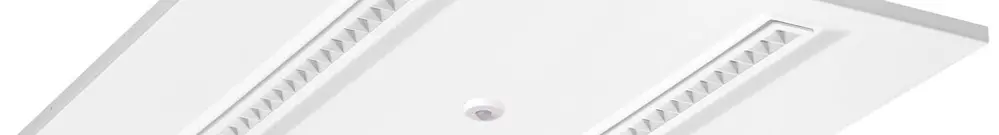 Luminaire panneau LED Sylvania OPTICLIP 600 PIR 27W 3100lm 830 IP20/40 VAR blanc 