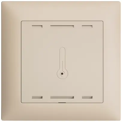 Sensore temperatura ambiente INC EDIZIOdue Wiser K+ 230V 88×88mm cr 