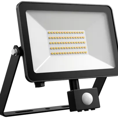 Proiettore LED DOTLUX FLOORslim-sensor 50W 5650lm 3000K 120° nero 
