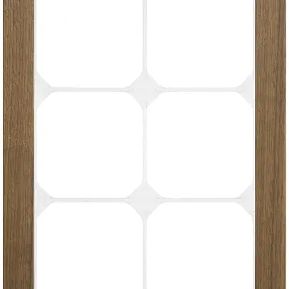 Telaio di cop. KAL.art 3×2 214×154mm noce 