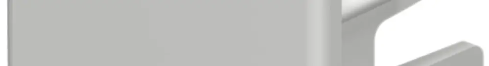 Plaque de fermeture Bettermann pour canal d'installation WDK gris clair 25×25mm 