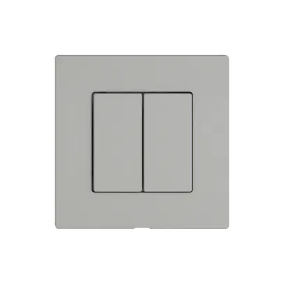 Comando per interruttore EDIZIO.liv Wiser SNAPFIX® 2C WLAN 2T grc 