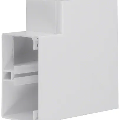 Angolo piatto Hager tehalit.FB 130×80mm grigio IP30 