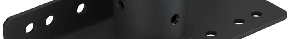 Adaptateur de mât Sylvania Kalani aluminium Ø79×290mm noir 