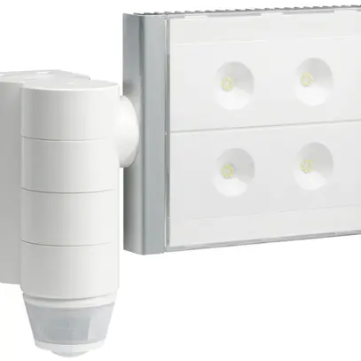 Proiettore LED automatico Hager 200/360° bianco 