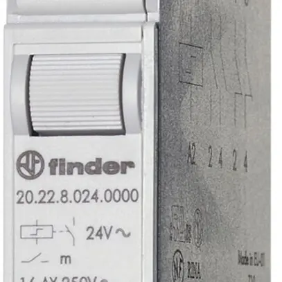 Teleruttore AMD Finder 20.22, 2Ch 16A 230VAC 