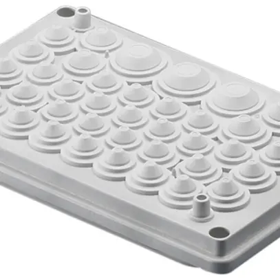 Passe-câbles Rittal SV 9665.770 250×160mm matière synthétique membrane 