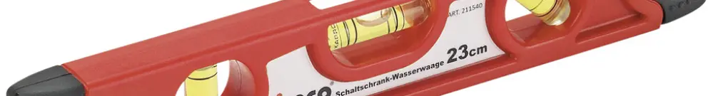 Niveau à bulle pour armoires électriques CIMCO 230mm 