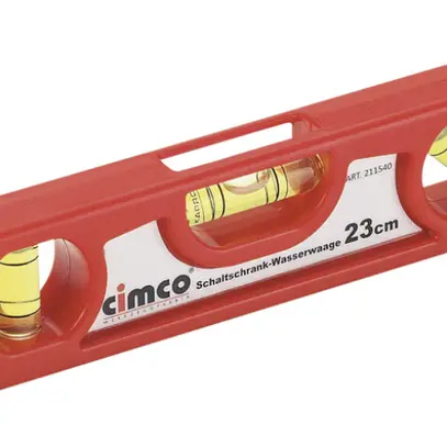Livella a bolla per armadi elettrici CIMCO con magnete 230mm 