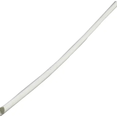 Guaina isolante SES alta temperatura, 10mm, bianco 