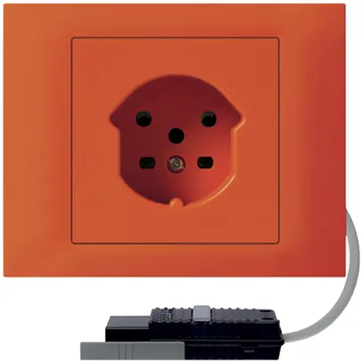 Presa INS HA kallysto tipo 15 con morsetti a innesto G2704 RK arancione 