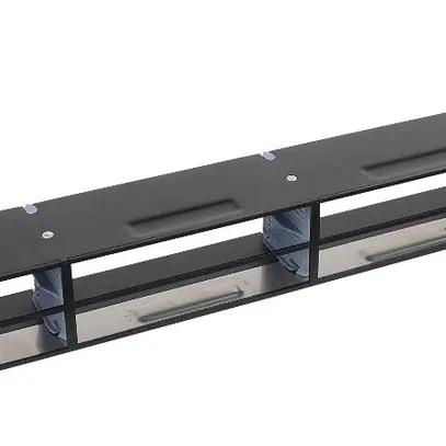 Boîtier vide pour panneau Netscale 48, 1UH, noir 