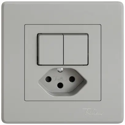 Combinazione INC EDIZIO.liv SNAPFIX® 2×AR+T13 con shutter grc 