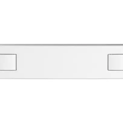 Pulsante 1/8 EDIZIO.liv SNAPFIX® p.KNX&UNI s.LED comando a 2 tasti bi 